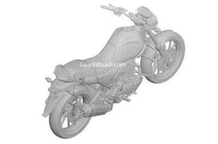 Hero 200cc motorcycle patent leaked
